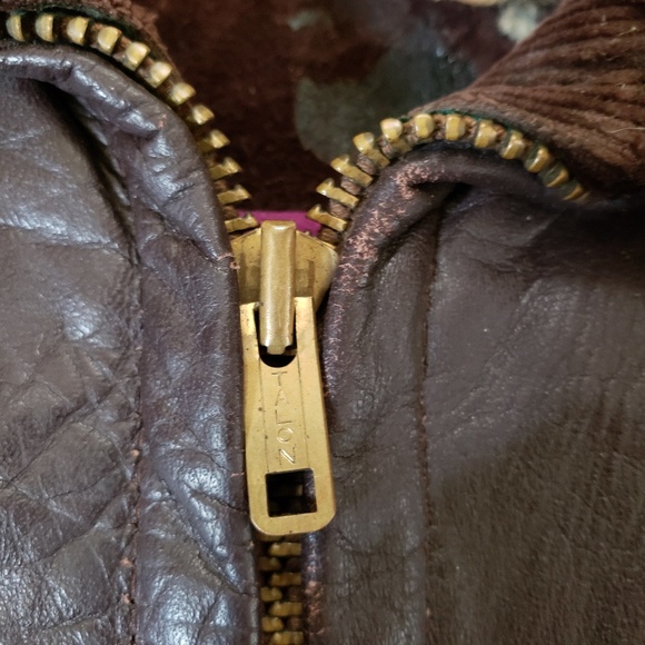 40s 50s Steerhide Leather Jacket Vintage Bomber - Picture 8 of 8